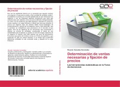 Determinación de ventas necesarias y fijación de precios - González Hernández, Ricardo