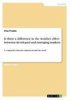 Is there a difference in the weather effect between developed and emerging markets - Prodan, Irina