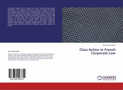 Class Action in French Corporate Law