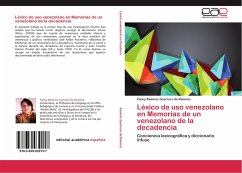 Léxico de uso venezolano en Memorias de un venezolano de la decadencia - Ramírez Guerrero de Ramírez, Fanny