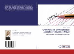 Criminal and criminological aspects of insurance fraud