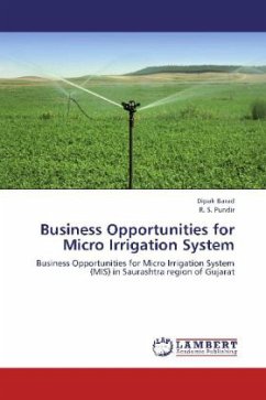 Business Opportunities for Micro Irrigation System - Barad, Dipak;Pundir, R. S.