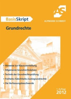 Cover BasisSkript Grundrechte