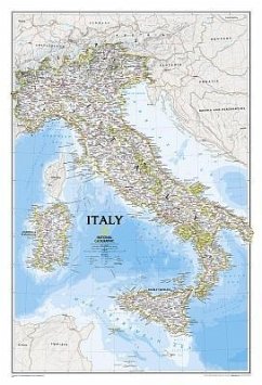 National Geographic Map Italy, Planokarte - National Geographic Maps