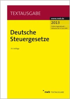 Cover Deutsche Steuergesetze 2013