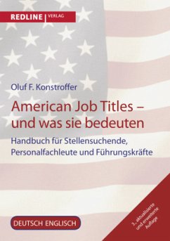 American Job Titles - und was sie bedeuten - Konstroffer, Oluf F.