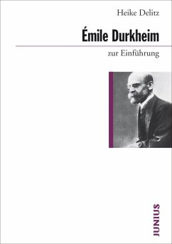 Émile Durkheim zur Einführung - Delitz, Heike