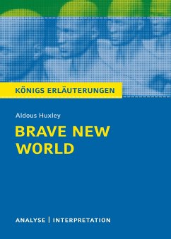 Brave New World - Schöne neue Welt von Aldous Huxley. - Huxley, Aldous