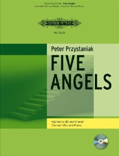 Five Angels, für Klarinette und Klavier, m. Audio-CD - Przystaniak, Peter