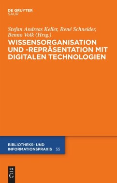 Cover Wissensorganisation und -repräsentation mit digitalen Technologien