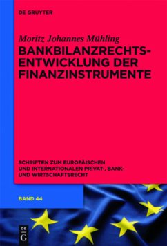 Bankbilanzrechtsentwicklung der Finanzinstrumente - Mühling, Moritz J.