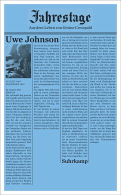 Jahrestage 1 - Johnson, Uwe