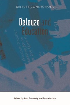 Cover Deleuze and Education