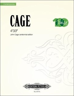 4'33' (Centennial Edition): Sheet - Cage, John
