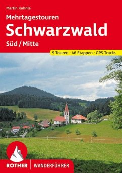 Rother Wanderführer Schwarzwald Süd/Mitte - Mehrtagestouren - Kuhnle, Martin