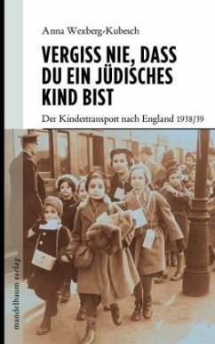 Cover Vergiss nie, dass Du ein jüdisches Kind bist