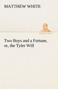 Two Boys and a Fortune, or, the Tyler Will - White, Matthew