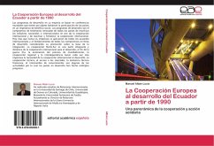 La Cooperación Europea al desarrollo del Ecuador a partir de 1990 - Albán Lucio, Manuel