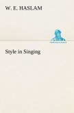 Style in Singing