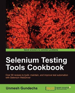 Selenium Testing Tools Cookbook - Kleijn, Roy De; Gundecha, Unmesh