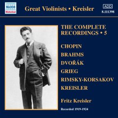 Complete Recordings 5 - Kreisler,Fritz/+