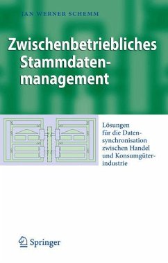 Zwischenbetriebliches Stammdatenmanagement - Schemm, Jan Werner