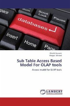 Sub Table Access Based Model For OLAP tools