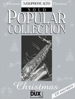 Cover Popular Collection Christmas. Saxophone Alto Solo
