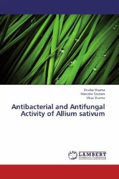 Antibacterial and Antifungal Activity of Allium sativum