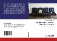 Quality of Free Primary Education in Kenya - Robinson Mbako, Nalianya