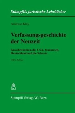 Cover Verfassungsgeschichte der Neuzeit