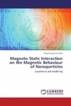 Magneto Static Interaction on the Magnetic Behaviour of Nanoparticles