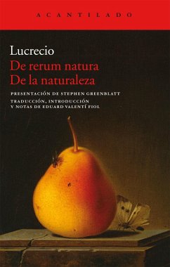 De rerum natura = De la naturaleza - Lucrecio Caro, Tito; Lucrecio