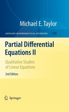 Partial Differential Equations II - Taylor, Michael E.