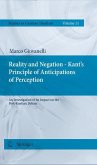 Reality and Negation - Kant's Principle of Anticipations of Perception