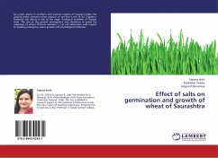 Effect of salts on germination and growth of wheat of Saurashtra