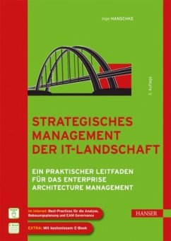 Strategisches Management der IT-Landschaft, m. 1 Buch, m. 1 E-Book - Hanschke, Inge