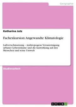 Fachexkursion: Angewandte Klimatologie