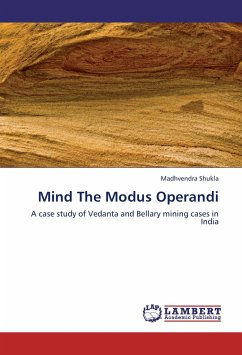 Mind The Modus Operandi - Shukla, Madhvendra