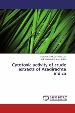 Cytotoxic activity of crude extracts of Azadirachta indica