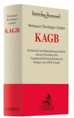 KAGB, Kapitalanlagegesetzbuch, Kommentar