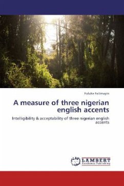 A measure of three nigerian english accents