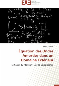 Équation des Ondes Amorties dans un Domaine Extérieur - Khenissi, Moez