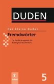 Fremdwörter / Der kleine Duden 5