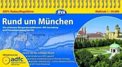 ADFC-Radausflugsführer Rund um München 1:50.000 praktische Spiralbindung, reiß- und wetterfest, GPS-Tracks Download - Rauch, Herbert