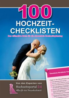 100 Hochzeit-Checklisten - Schulz, Sonja;Schulz, Raffael