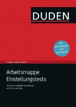 Arbeitsmappe Einstellungstests - Kettl-Römer, Barbara;Willmann, Hans-Georg;Rodatus, Angelika