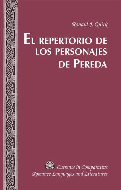 El repertorio de los Personajes de Pereda - Quirk, Ronald J.