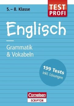 Cover Testprofi Englisch - Grammatik & Vokabeln 5.-8. Klasse