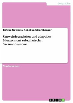 Umweltdegradation und adaptives Management subsaharischer Savannensysteme - Ziewers, Katrin;Stromberger, Rebekka